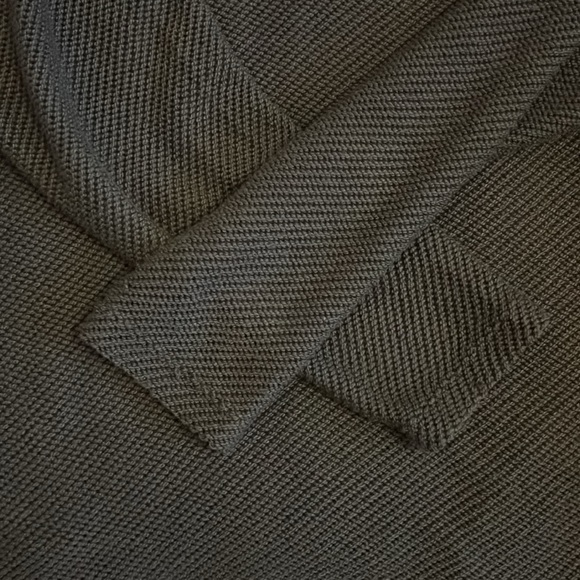Blue Knitted Sweater Quarter button-down - Picture 4 of 6